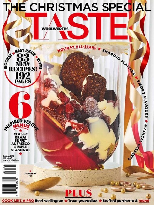 Title details for Woolworths TASTE by New Media A Division of Media 24 (Pty) Ltd - Available